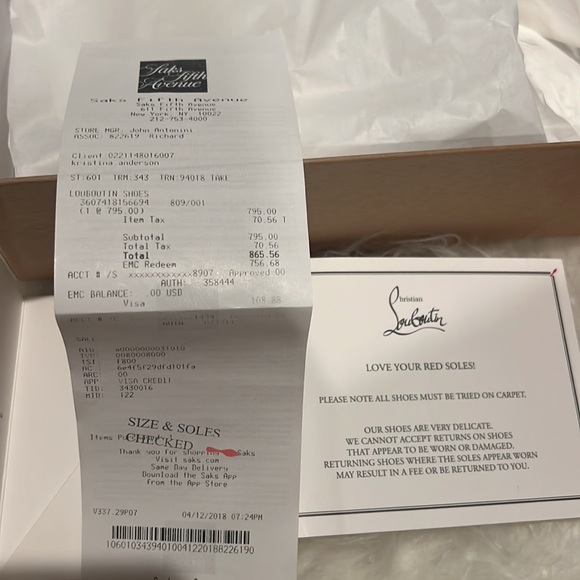 Christian Louboutin’s size 40 - Picture 4 of 8